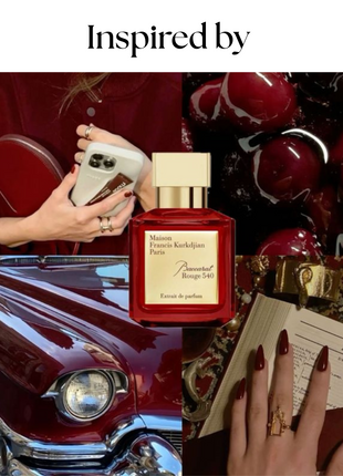 AMORE NOTE - Inspired by Baccarat Rouge 540